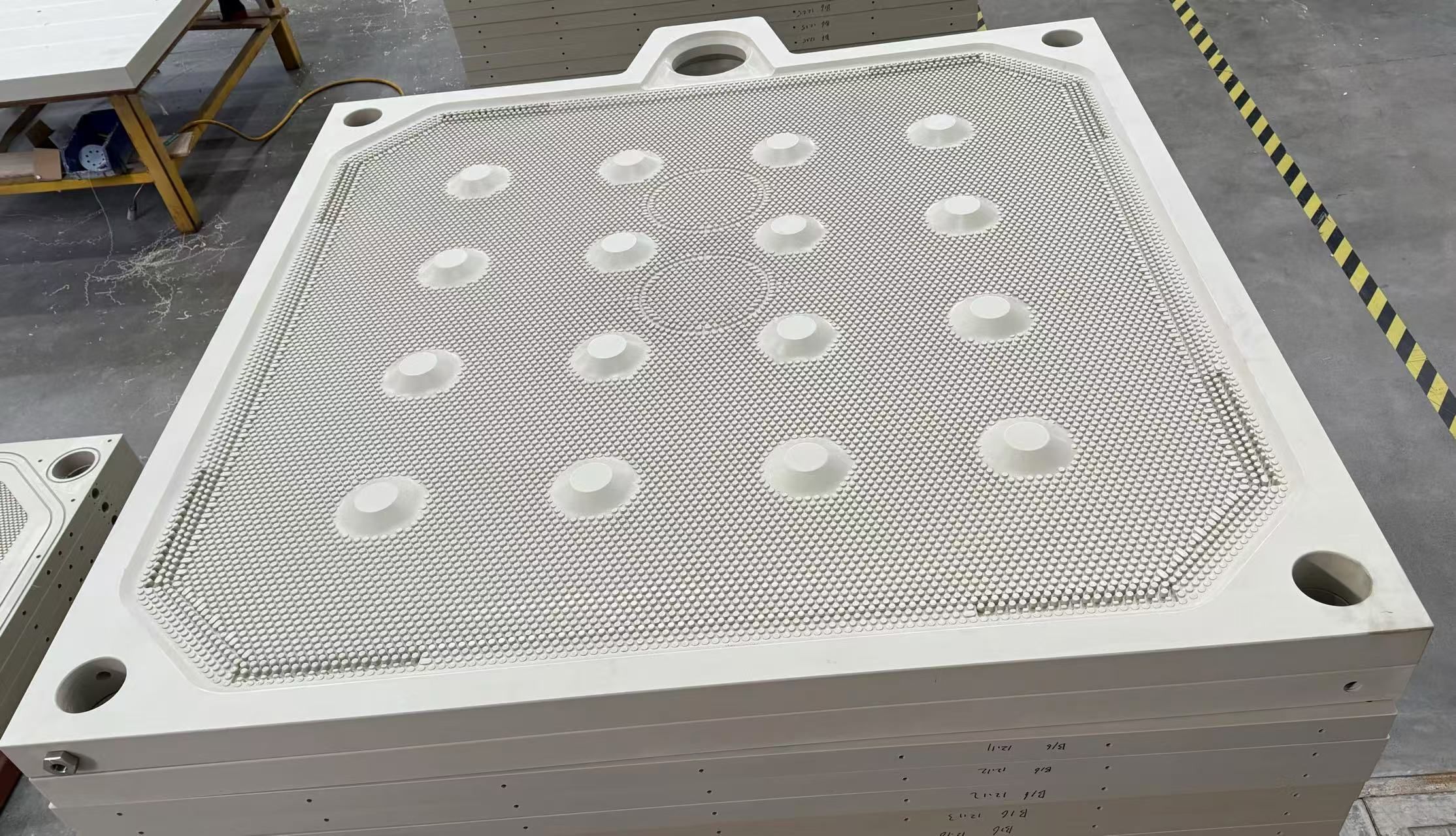 XUDA Filtration 2000x2000 Filter Plate Inspection Before Delivery and Operating Conditions