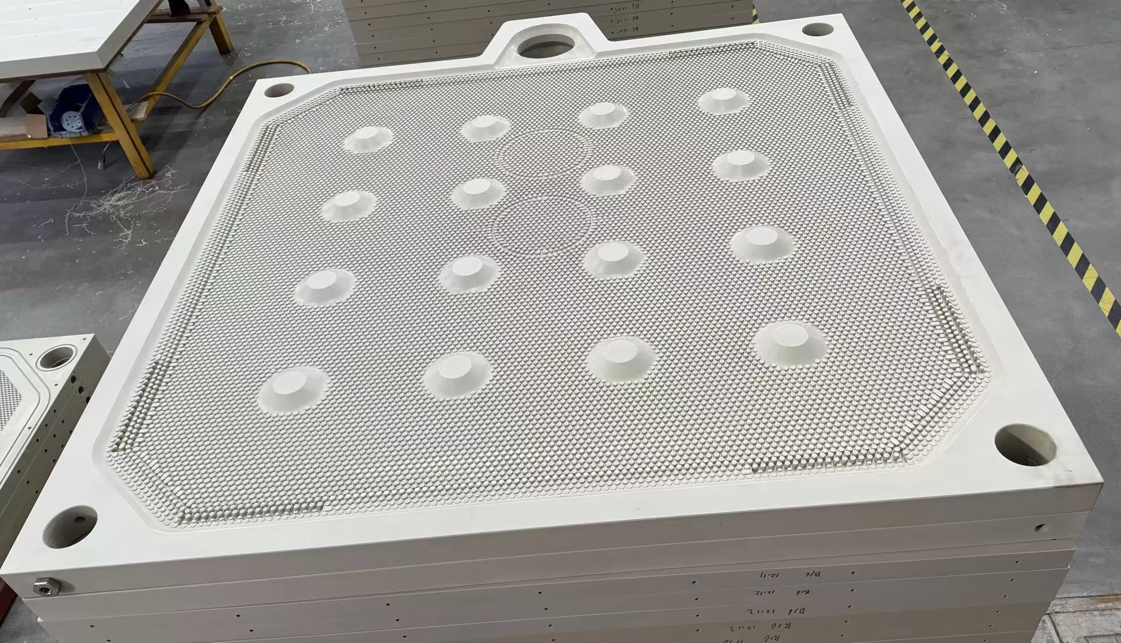 XUDA Filtration 2000x2000 Filter Plate Inspection Before Delivery and Operating Conditions